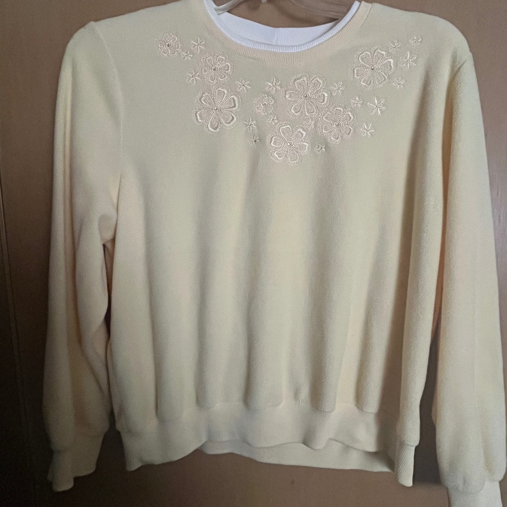Alfred Dunner fleece sweatshirt